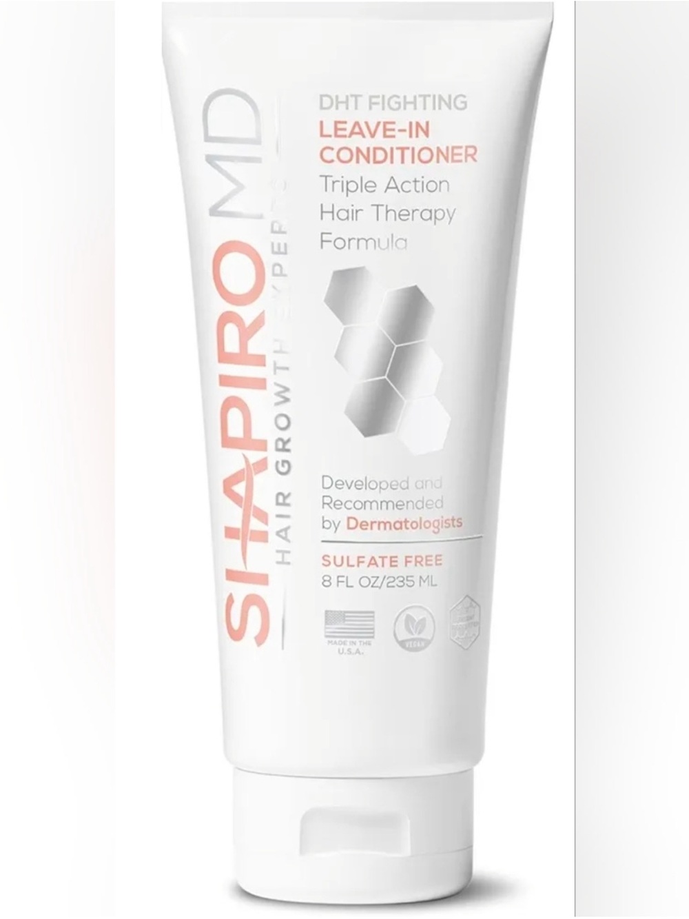 SHAPIRO MD DHT Fighting Leave-In Conditioner 8oz NEW Sealed Retail $30